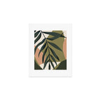 Tropical Leaf- Abstract Art Art Print Gallery Image 1