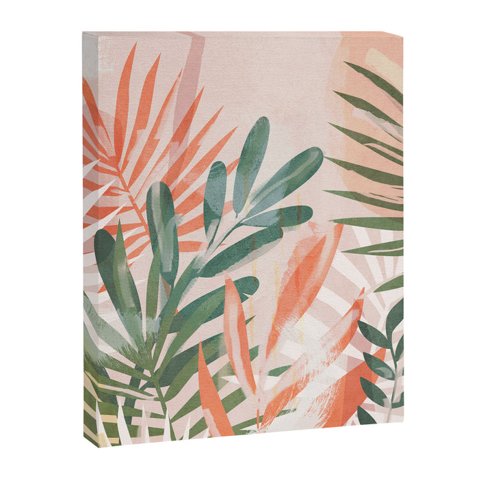 Tropical Leaves 4 Canvas Print Gallery Image 1