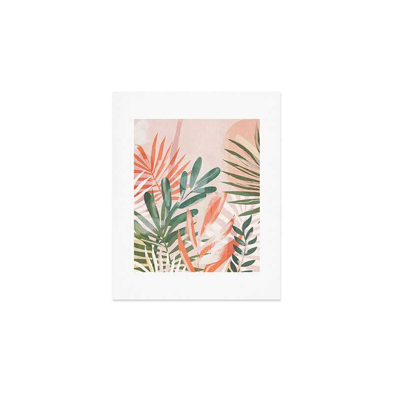 Tropical Leaves 4 Art Print Gallery Image 1