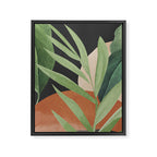 Tropical Leaves 6 Framed Canvas Print Gallery Image 6