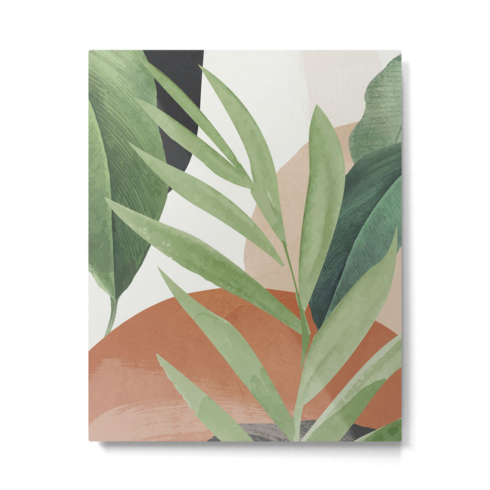 Tropical Leaves 7 Metal Print Gallery Image 1