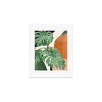 Tropical Leaves- Abstract Art  Art Print Gallery Image 1