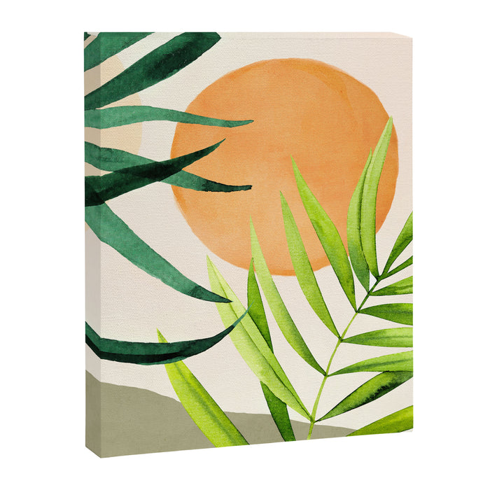 tropical sun Canvas Print Gallery Image 1