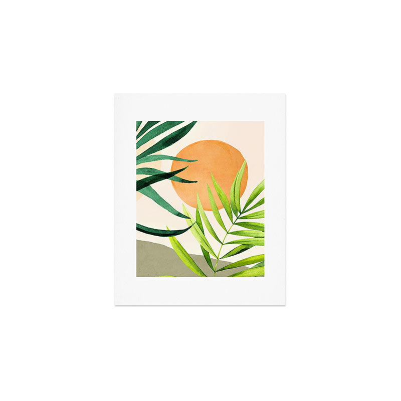 tropical sun Art Print Gallery Image 1