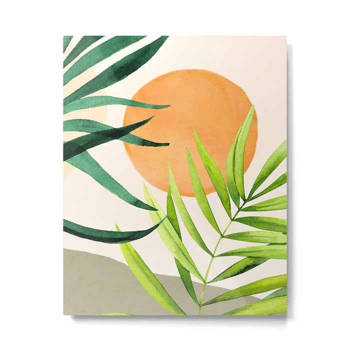 tropical sun Metal Print Gallery Image 1