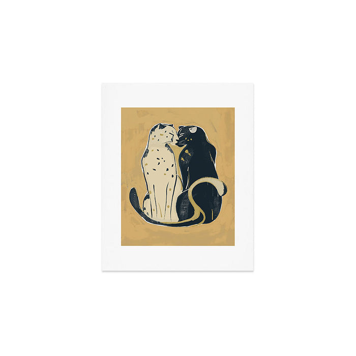 Two Cheetahs 2 Art Print Gallery Image 1