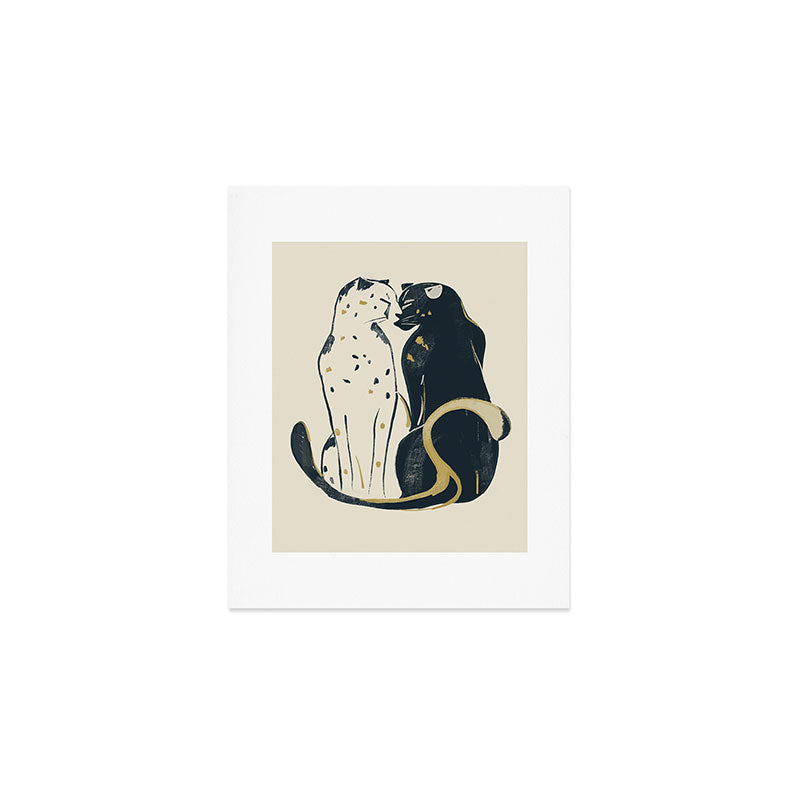 Two Cheetahs 3 Art Print Gallery Image 1