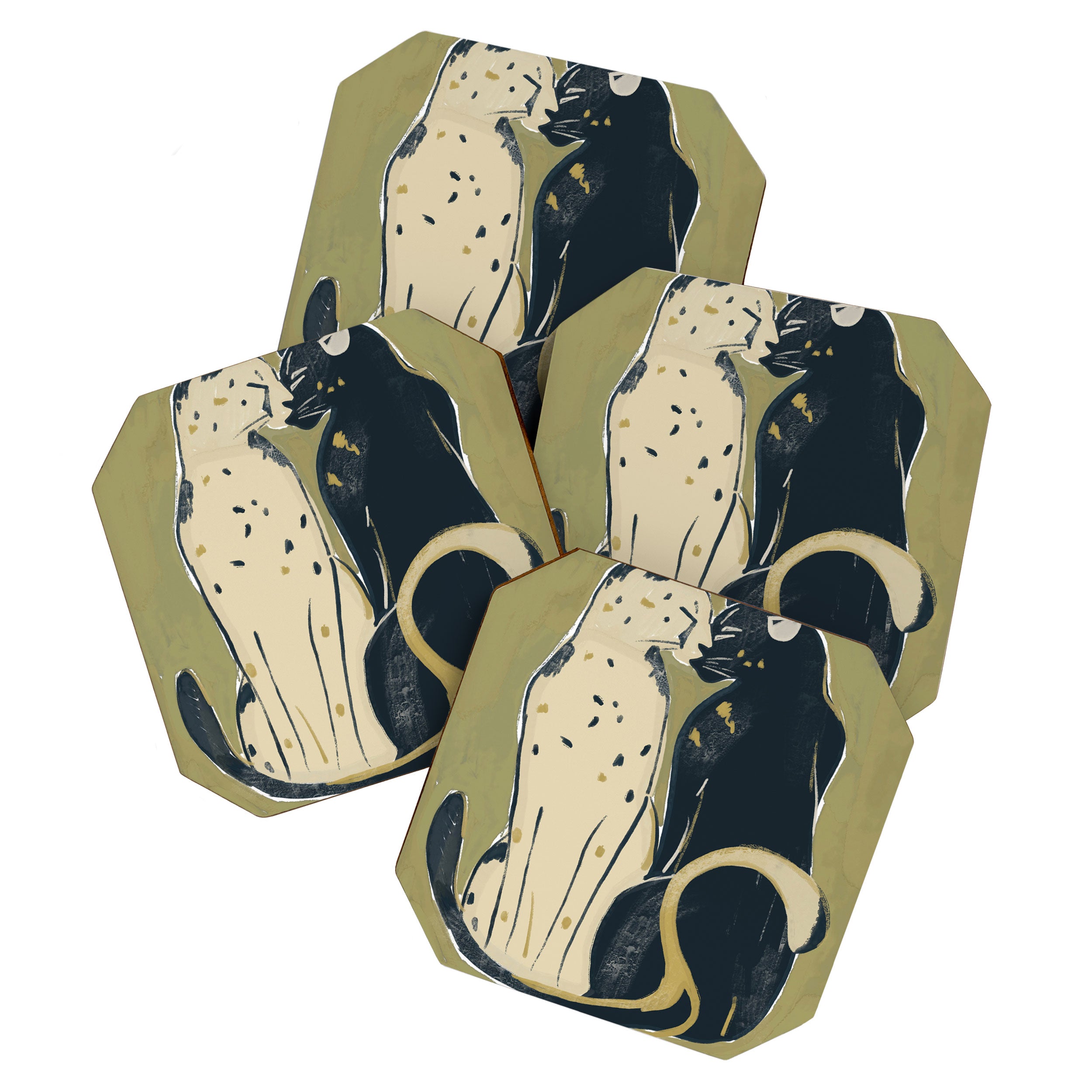 Two Cheetahs Coaster Gallery Image 1