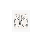 Two Faces 2 Art Print Gallery Image 1