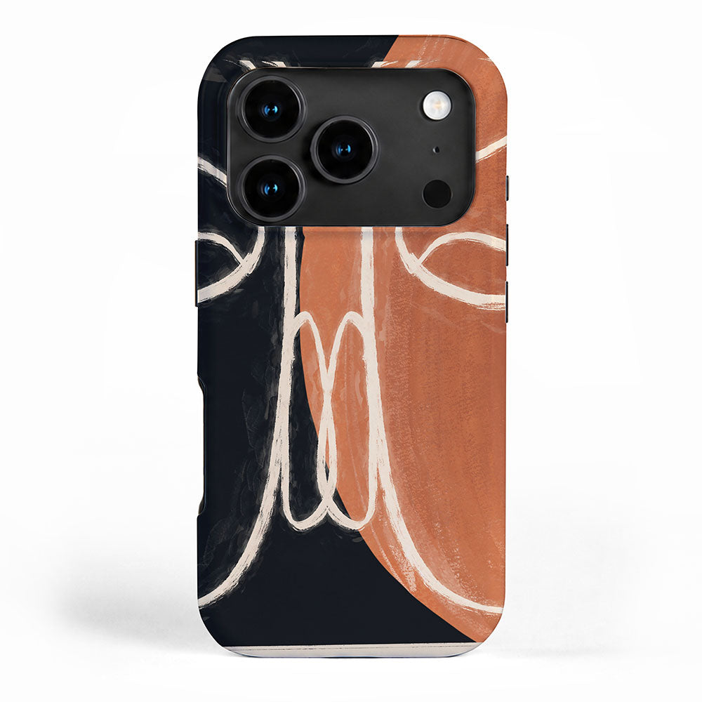 Two Faces 3 iPhone Case Gallery Image 1