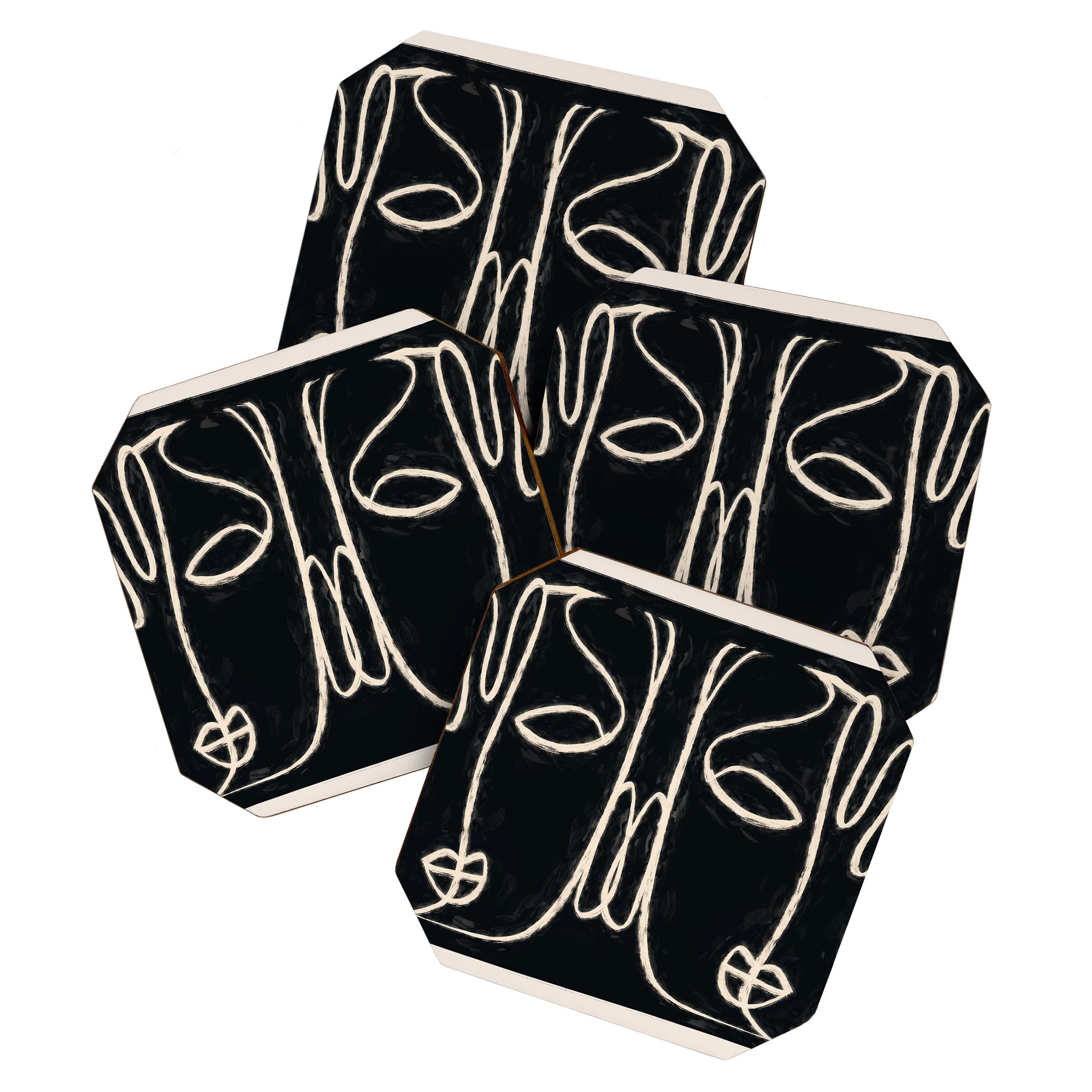 Two Faces Coaster Gallery Image 1