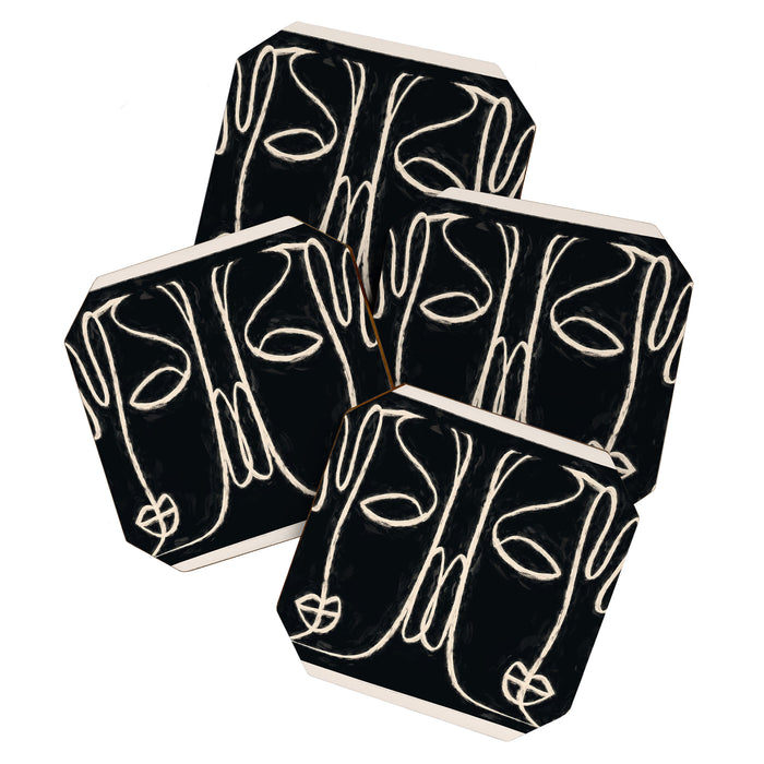 Two Faces Coaster Gallery Image 1
