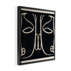 Two Faces Framed Canvas Print Gallery Image 2