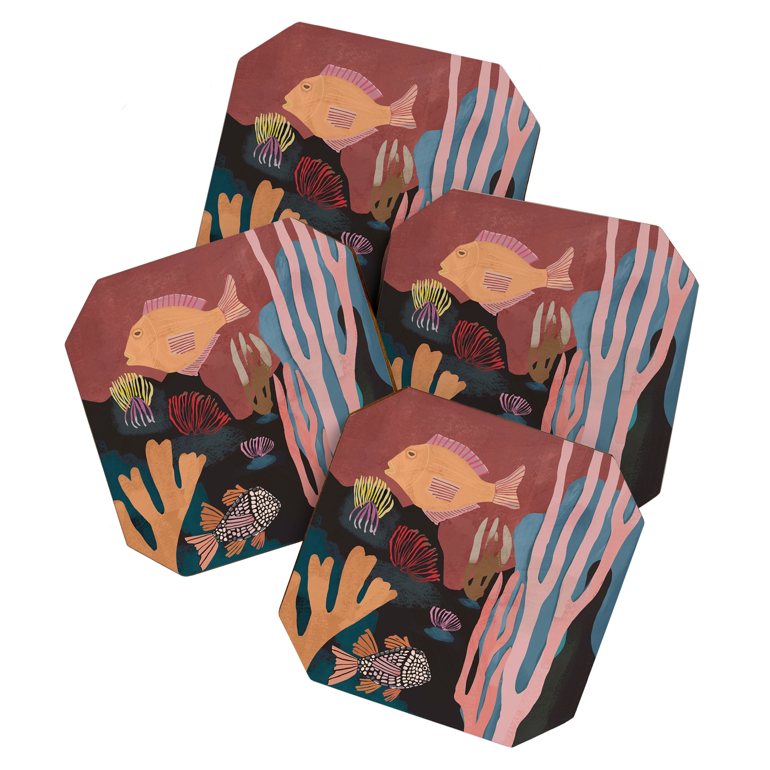 Underwater Landscape Coaster Gallery Image 1