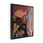 Underwater Landscape Framed Canvas Print Gallery Image 2