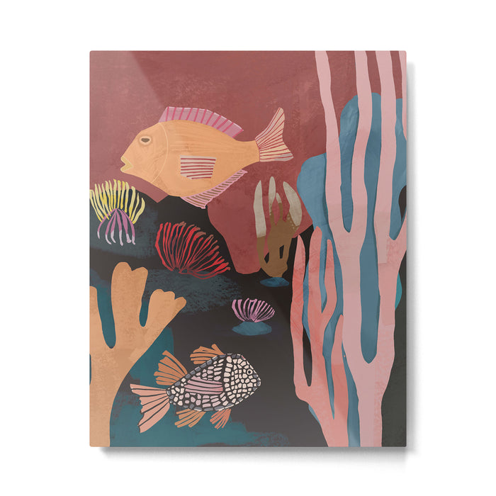 Underwater Landscape Metal Print Gallery Image 1