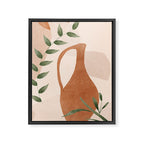 Vase Abstract Art Framed Canvas Print Gallery Image 6