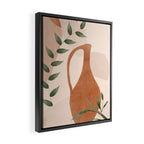 Vase Abstract Art Framed Canvas Print Gallery Image 2