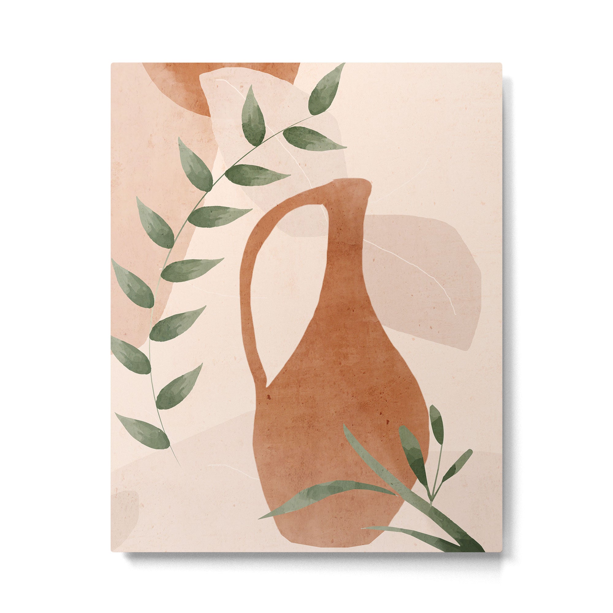 Vase Abstract Art Metal Print Gallery Image 4