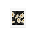 White Calla Lilies 6 Art Print Gallery Image 1