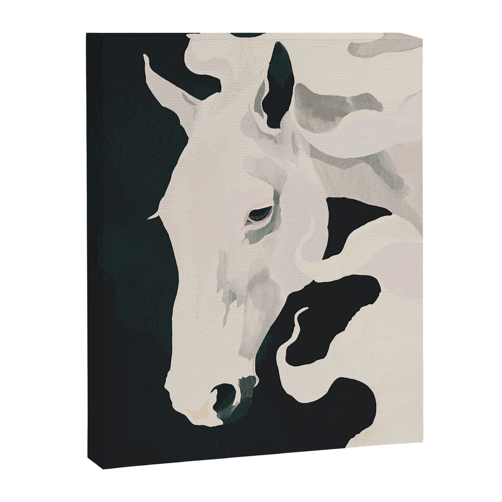 White Horse Canvas Print Gallery Image 6
