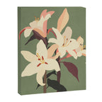 White Lilies 2 Canvas Print Gallery Image 6