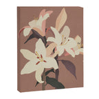 White Lilies 3 Canvas Print Gallery Image 6
