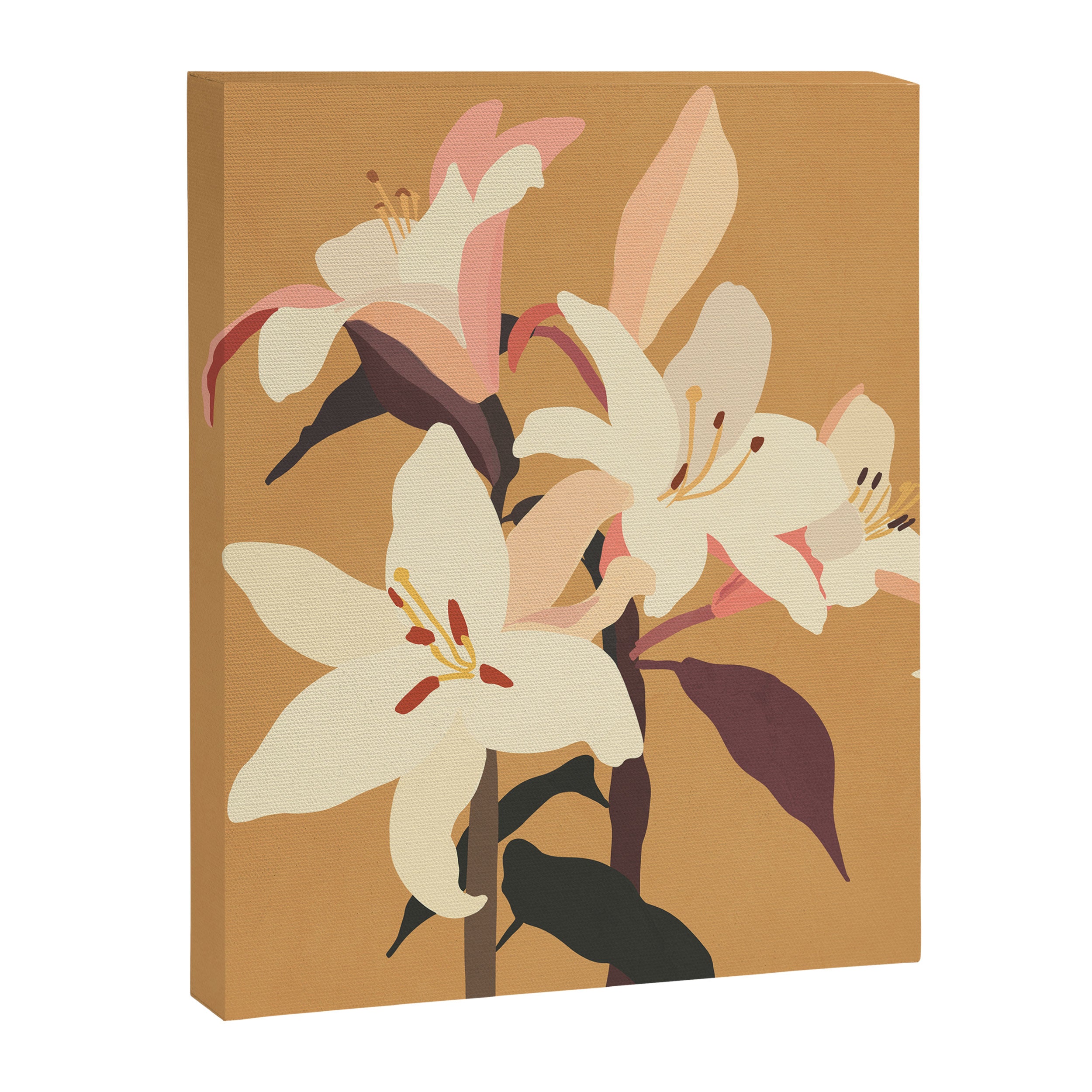 White Lilies Canvas Print Gallery Image 8