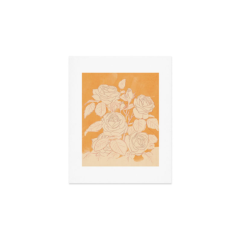 White Roses 2 Art Print Gallery Image 1