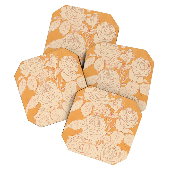 White Roses 2 Coaster Gallery Image 1
