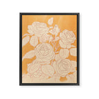 White Roses 2 Framed Canvas Print Gallery Image 6