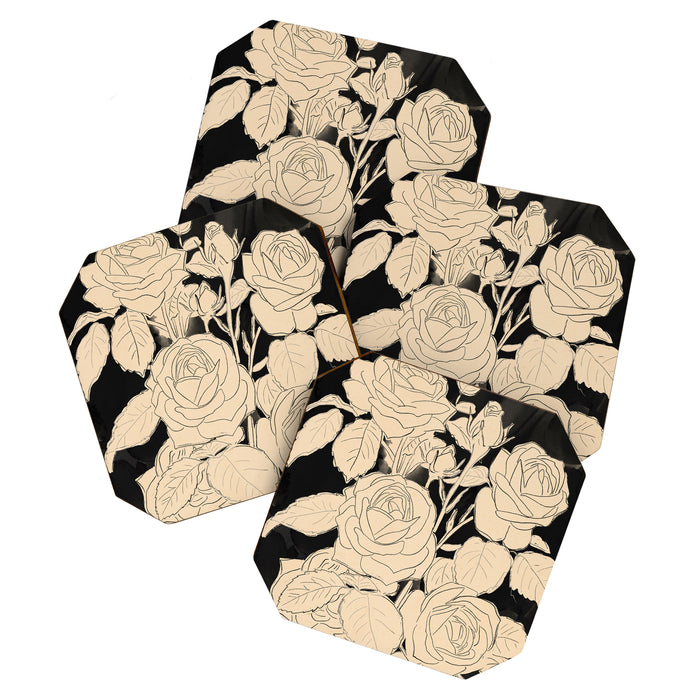 White Roses 3 Coaster Gallery Image 1