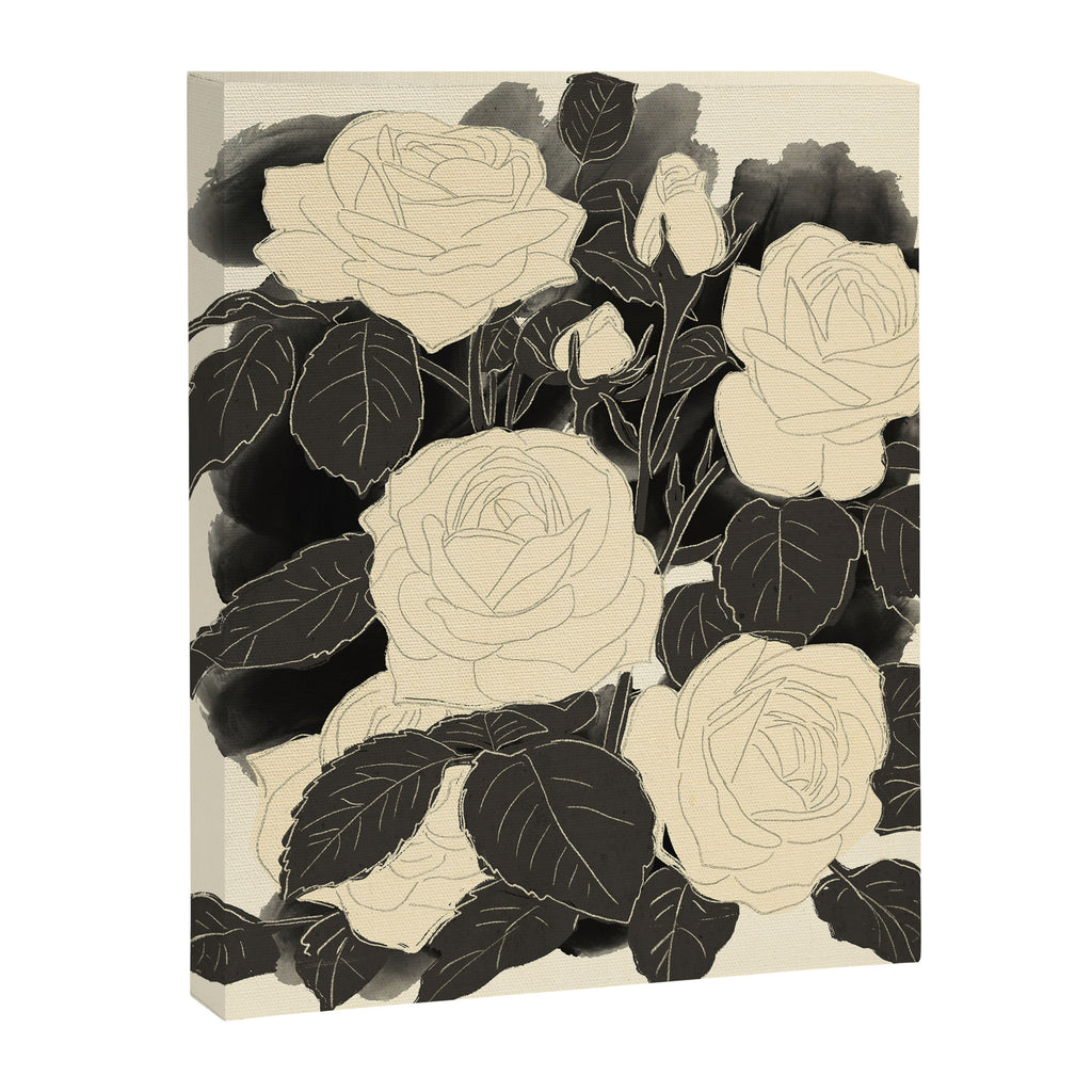 White Roses 5 Canvas Print Gallery Image 6