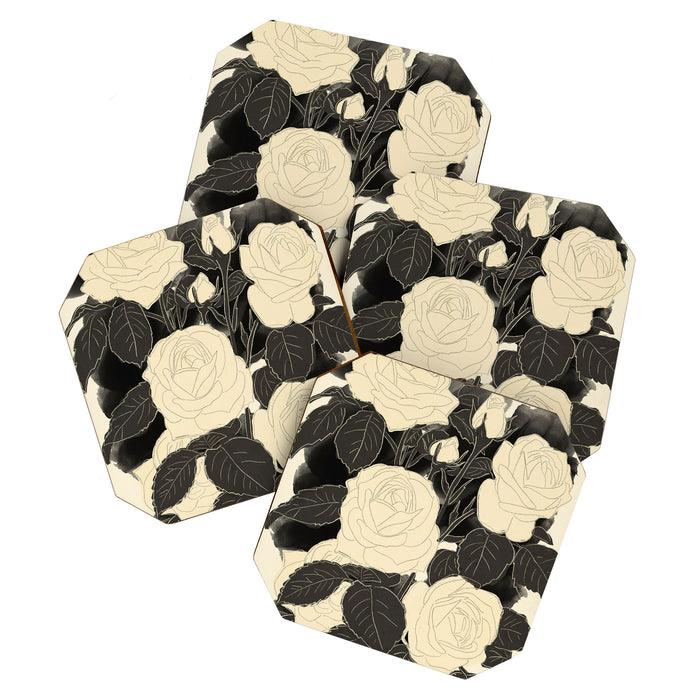 White Roses 5 Coaster Gallery Image 1