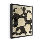 White Roses 5 Framed Canvas Print Gallery Image 2