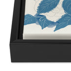 White Roses 7 Framed Canvas Print Gallery Image 3
