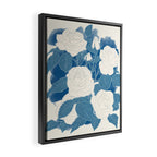 White Roses 7 Framed Canvas Print Gallery Image 2