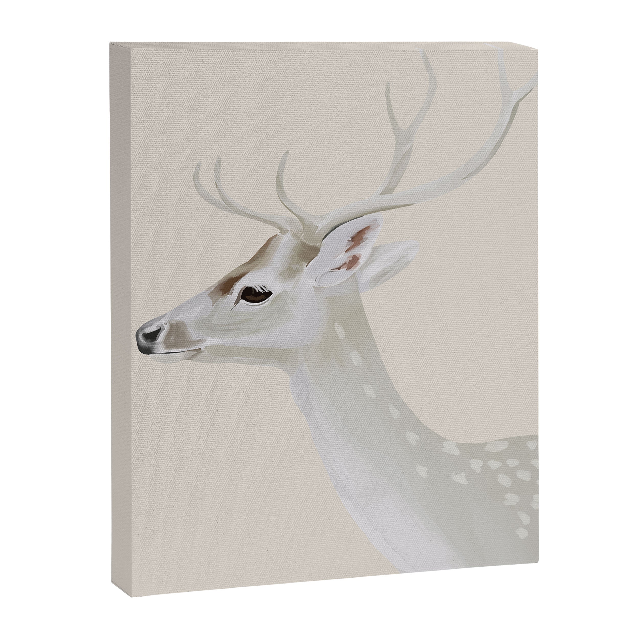 White Stag II Canvas Print Gallery Image 6