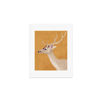 White Stag III Art Print Gallery Image 1