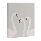 White Swans Canvas Print Gallery Image 8