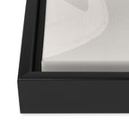 White Swans Framed Canvas Print Gallery Image 3