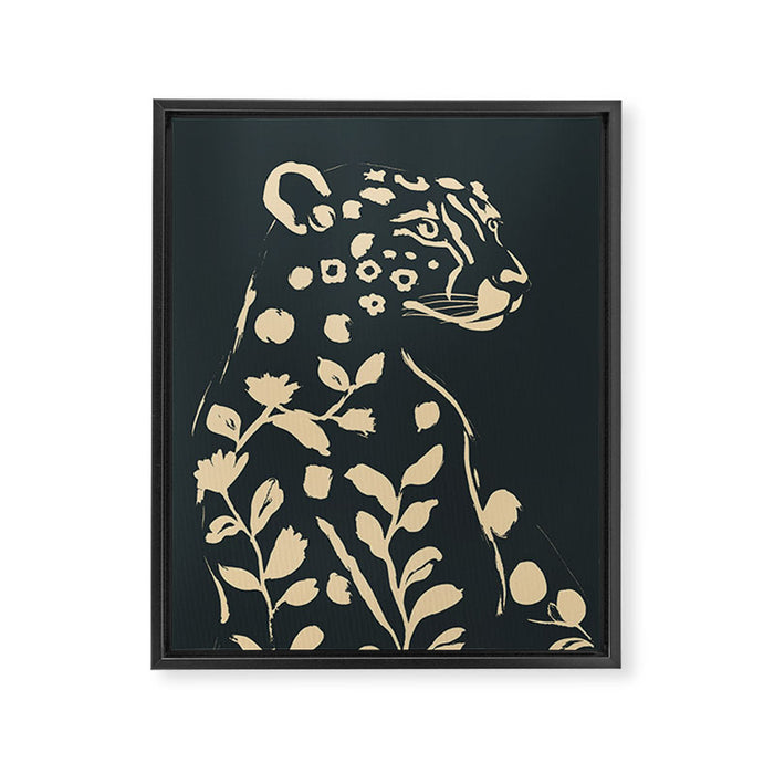 Wild Bloom Framed Canvas Print Gallery Image 1