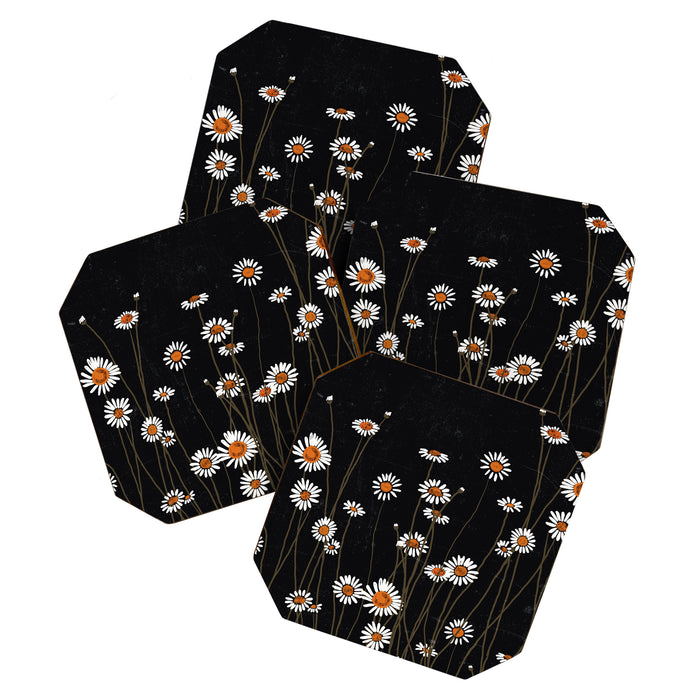 Wild Daisy Flowers 2 Coaster Gallery Image 1