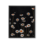 Wild Daisy Flowers 2 Framed Canvas Print Gallery Image 8
