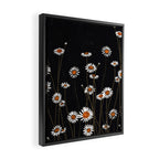 Wild Daisy Flowers 2 Framed Canvas Print Gallery Image 2