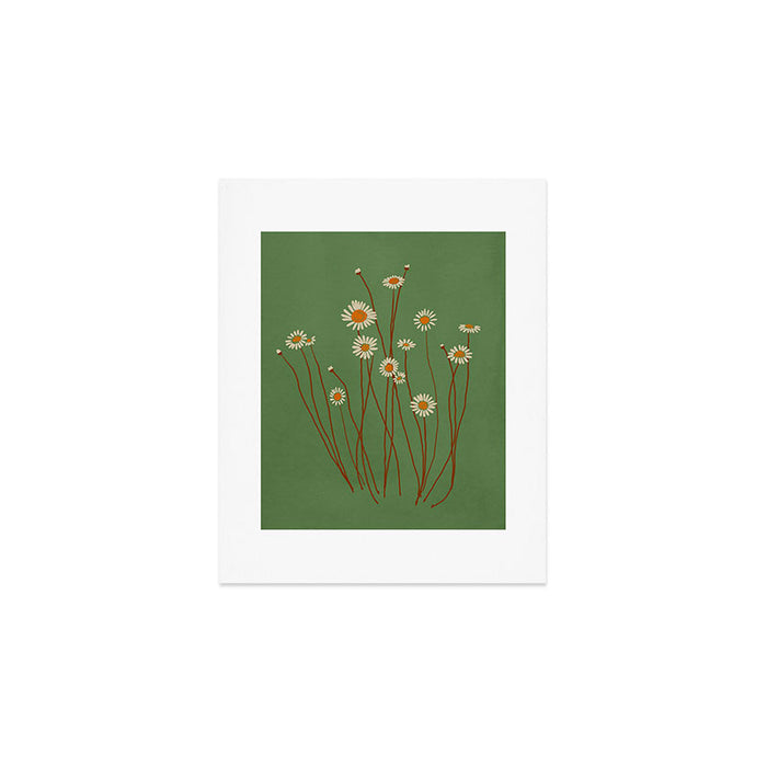 Wild Daisy Flowers 5 Art Print Gallery Image 1