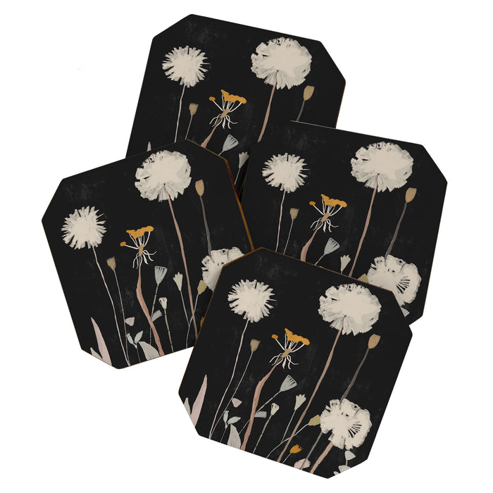 Wildflowers and Dandelions Coaster Gallery Image 1