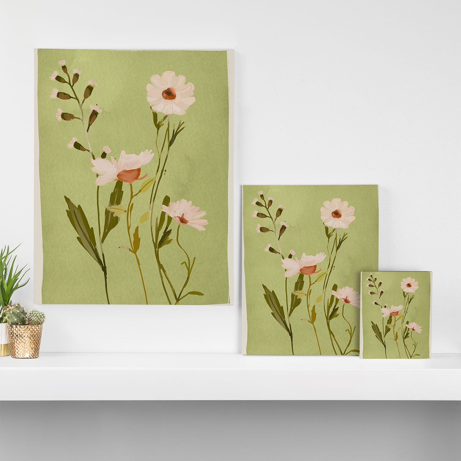 Wildflowers Canvas Print Gallery Image 3