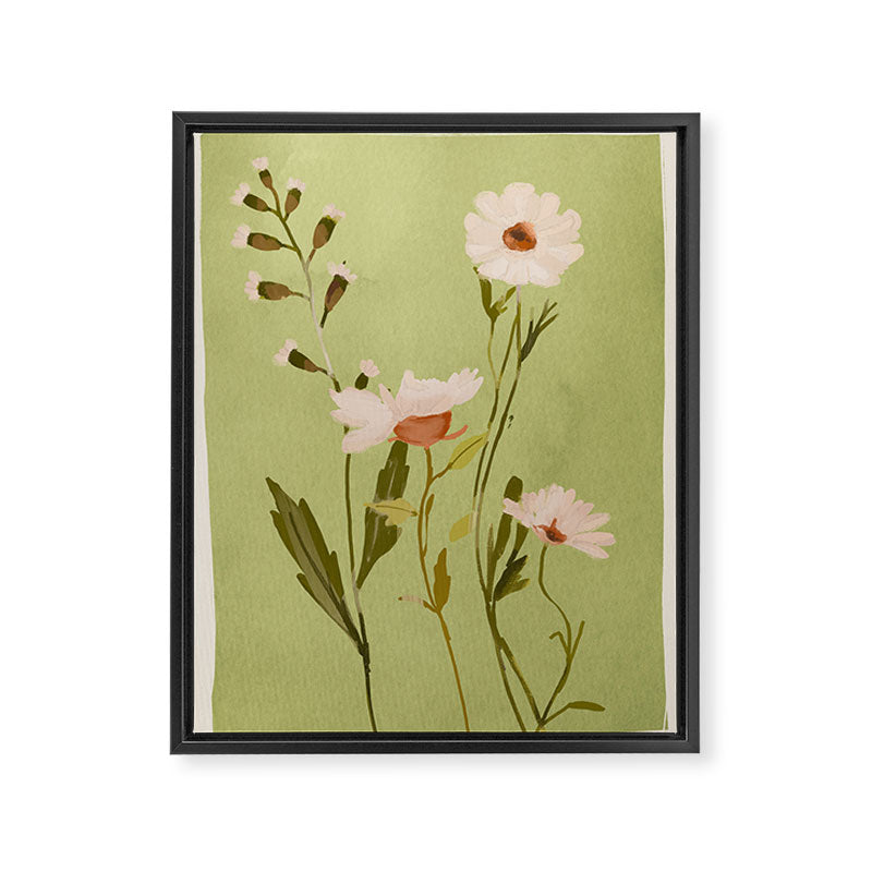 Wildflowers Framed Canvas Print Gallery Image 3
