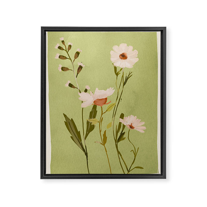 Wildflowers Framed Canvas Print Gallery Image 1